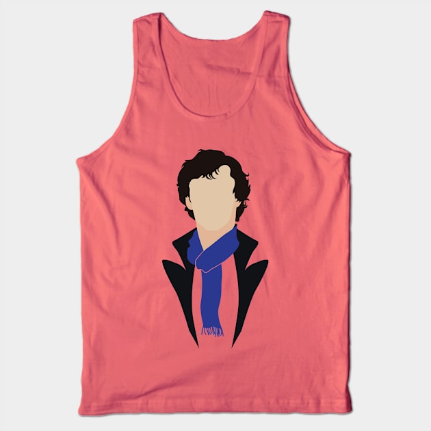 Sherlock Holmes Tank Top by Alice_Wieckowska